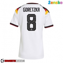 Ženske Nogometnih dresov Nemčija Leon Goretzka #8 Domači SP 2026 Kratki rokavi